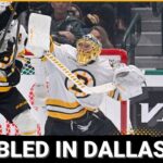 REALITY CHECK: Boston Bruins Brought to Earth by Dallas Stars + Linus Ullmark Interview Reaction