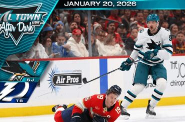 San Jose Sharks @ Tampa Bay Lightning - 1/20/2026 - Teal Town USA After Dark (Postgame)