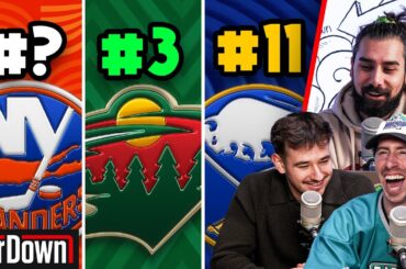 RANKING THE TOP 12 TEAMS IN THE NHL! | BarDown Podcast