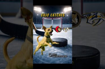 Cujo’s NHL Fetch | Ottawa Senators vs Nashville Predators 🏒 01-22-2026 #CujoCatches