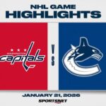 NHL Highlights | Capitals vs. Canucks - January 21, 2026