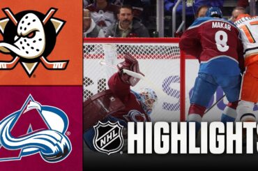 Ducks vs. Avalanche | NHL Highlights | January 21, 2026