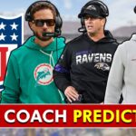 2026 NFL Head Coach PREDICTIONS For Giants, Dolphins, Raiders, Falcons & All Openings