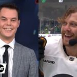 David Pastrnak Tells His Favorite Tuukka Rask Story 😂 | NHL on TNT