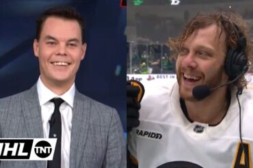 David Pastrnak Tells His Favorite Tuukka Rask Story 😂 | NHL on TNT