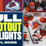 Anaheim Ducks at Colorado Avalanche | FULL Shootout Highlights - January 21, 2026