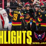 Game in 10 | Vancouver Canucks vs. Washington Capitals Highlights (Jan 21, 2026)