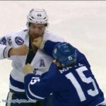 Braydon Coburn vs Matt Martin Apr 6, 2017