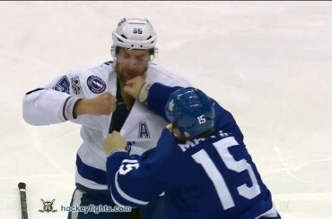 Braydon Coburn vs Matt Martin Apr 6, 2017