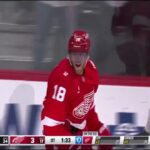 ANDREW COPP WINS IT FOR THE WINGS IN OT ON SERGEI FEDOROV NIGHT ‼️