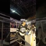 Getting a stick from Kevin Fiala 🖤  #lakings