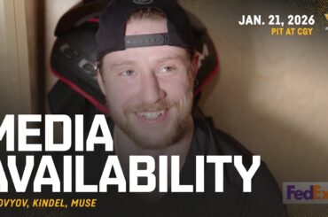 Solovyov, Kindel, Muse Media Availability (1.21.26) | Pittsburgh Penguins