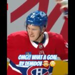 OMG! What a Goal By Ivan Demidov #gohabsgo #habs #canadiens #ivandemidov #nhlshorts #shorts #nhl