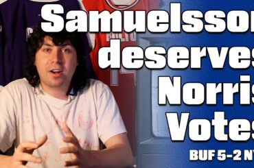 The Buffalo Sabres are a VERY good hockey team, Samuelsson is so good | Sabres 5 Rangers 2