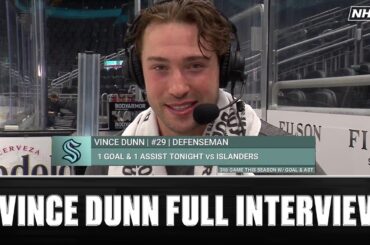 Seattle Kraken Take Care Of Business Against Islanders 🙌 Vince Dunn Joins NHL on TNT Crew Postgame