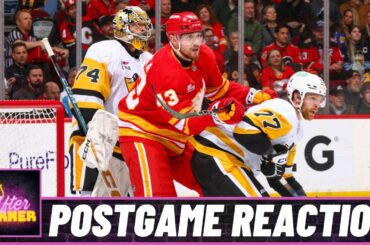 Penguins @ Flames Postgame Reaction | FN After Burner - Game 50
