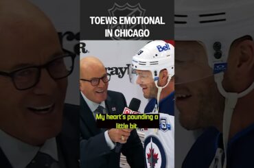Captain Comes Home: Toews Back in Chicago! 🖤❤️