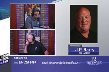J.P. Barry on his clients Elias Pettersson (F), Tyler Myers, Filip Chytil and more