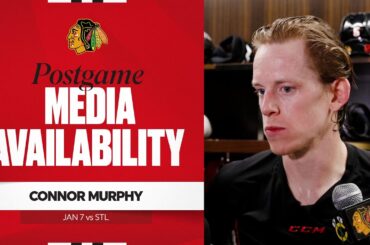 "Try to climb up the standings." | Connor Murphy Postgame 1.7.26