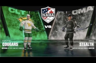 NAHA 2025-26 Season - Charlotte Cougars (5-4-2) @ Omaha Stealth (5-4-0)