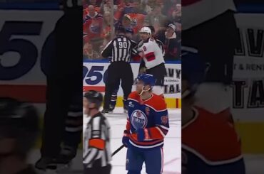 Vasily Podkolzin Stands Up For McDavid! 👊