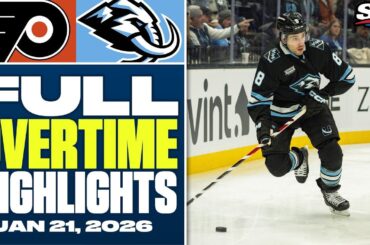 Philadelphia Flyers at Utah Mammoth | FULL Overtime Highlights - January 21, 2026