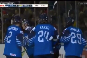 Kaapo Kakko Toys With Swedes at 2019 World Junior Hockey Championships - Beer League Heroes
