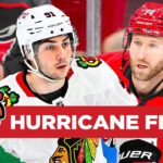 BLACKHAWKS PREGAME: Frank Nazar RETURNS as Chicago Hits the Road vs Carolina | CHGO Blackhawks