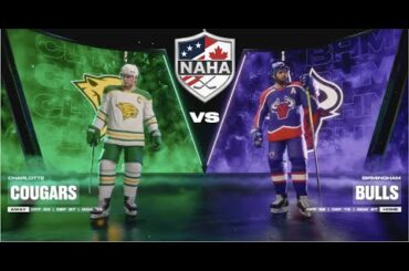 NAHA 2025-26 Season - Charlotte Cougars (8-4-2) @ Birmingham Bulls (5-4-2)
