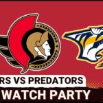 LIVE: Ottawa Senators vs Nashville Predators - NHL Watch Party - January 21, 2026