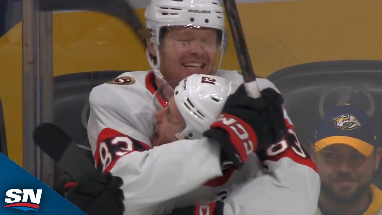 Senators' Stephen Halliday Pokes Home First Career NHL Goal