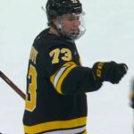 Bruins' Torch Golden Knights For Three Goals In 54 Seconds