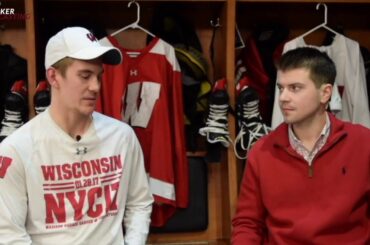 One-on-One with Wisconsin Badgers Captain Cameron Hughes (11-20-17)