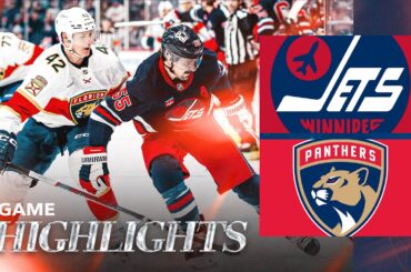 Winnipeg Jets vs. Florida Panthers - Game Highlights