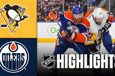 Penguins vs. Oilers | NHL Highlights | January 22, 2026