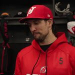 Dillon, Keefe speak to media following practice in Vancouver