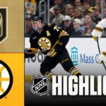 Golden Knights vs. Bruins | NHL Highlights | January 22, 2026