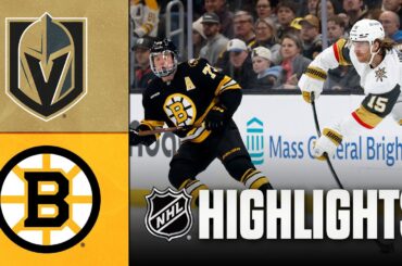 Golden Knights vs. Bruins | NHL Highlights | January 22, 2026