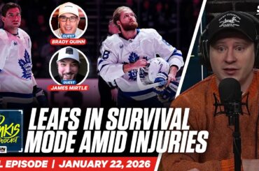 Injuries Push the Maple Leafs Into Survival Mode | JD Bunkis Podcast