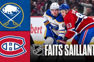 Sabres vs Canadiens | 22/01/26 | Faits saillants