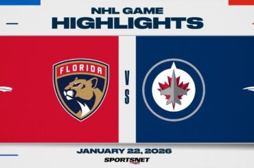 NHL Highlights | Panthers vs. Jets - January 22, 2026
