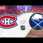 Montreal Canadiens VS Buffalo Sabres| NHL Live Stream & Interactive Chat