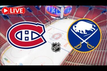 Montreal Canadiens VS Buffalo Sabres| NHL Live Stream & Interactive Chat