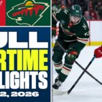 Detroit Red Wings at Minnesota Wild | FULL Overtime Highlights - January 22, 2026
