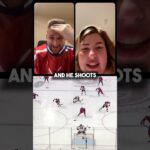 Kendra GLAZES Mike Matheson's OT winner vs Calgary 😂🔥