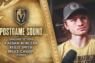🎥 POSTGAME SOUND: Korczak, Smith & Cassidy
