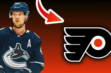 Vancouver Canucks TRADE Elias Pettersson To Philadelphia Flyers? | NHL Trade Rumors