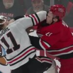 Alexander Nikishin Answers Call From Oliver Moore After Big Hit On Nick Lardis