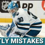 San Jose Sharks Fall as Sam Dickinson, Yaroslav Askarov Cost Team, Offense STALLS