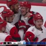 Sebastian Aho 0+3 @ New Jersey